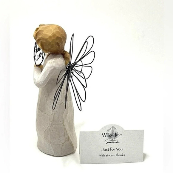 Willow Tree Just for You Angel. Rare, retired and sold out. New In Box - Picture 6 of 9